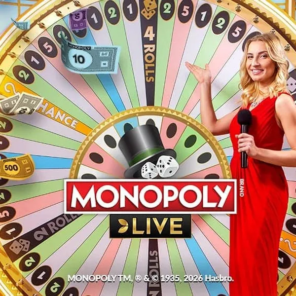 Monopoly Live van Evolution Gaming