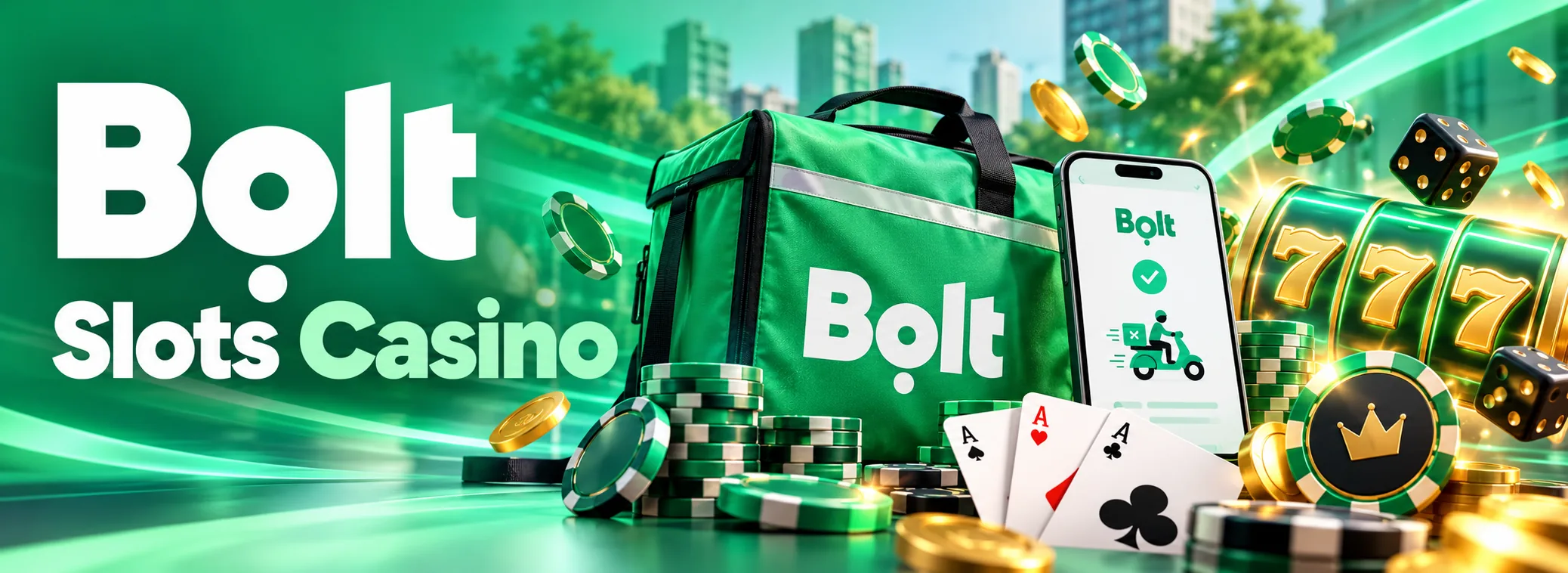 Bolt Slots Casino welkomstbonus van 100 procent tot 500 euro met 200 gratis spins