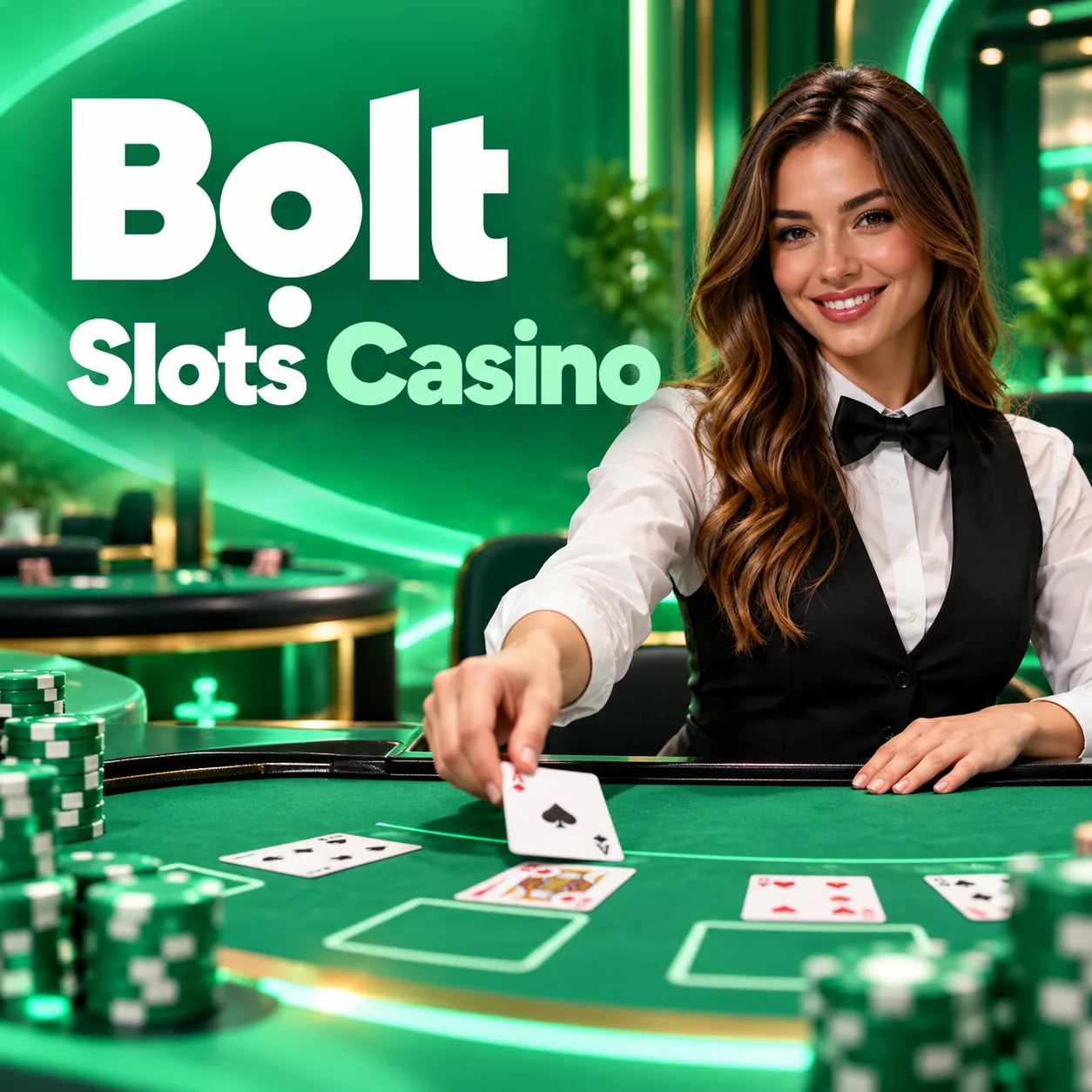 Live roulette tafel bij Bolt Slots Casino
